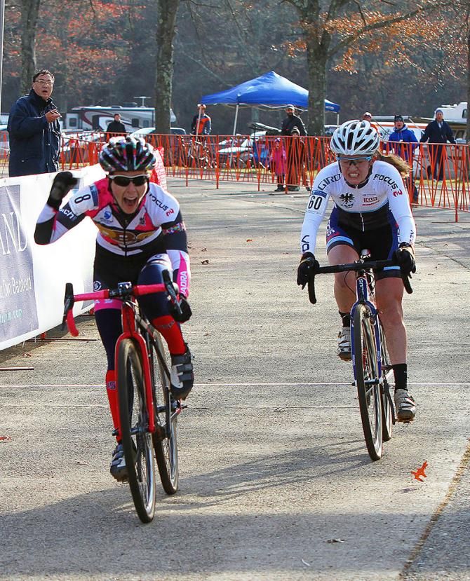 Kemmerer wins the sprint to the line