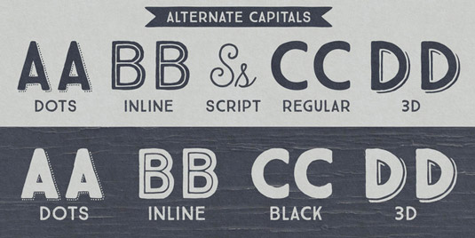 True North font