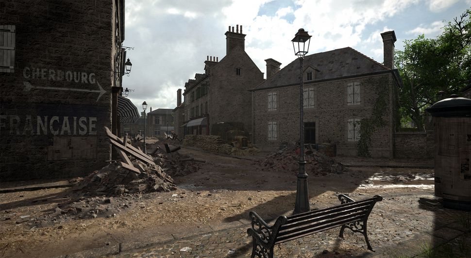 Hell Let Loose's upcoming Carentan map looks like hellish, dense urban ...