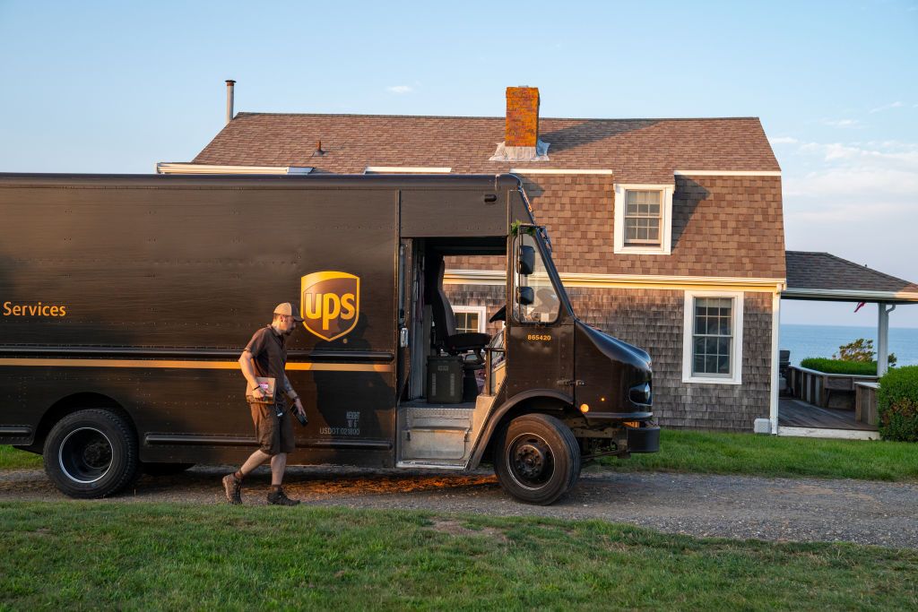 UPS worker