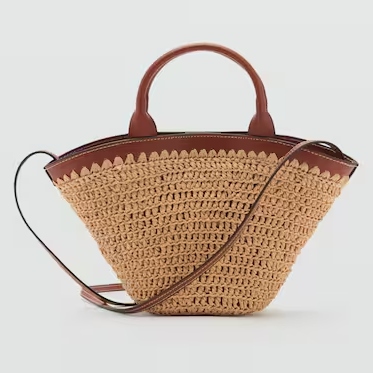 Mango Double-Handle Fibre Bag
