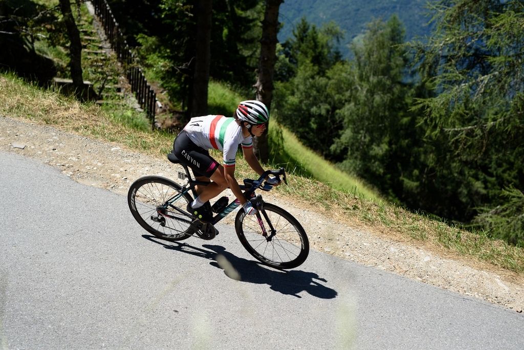 Italian champion Elena Cecchini (Canyon SRAM)