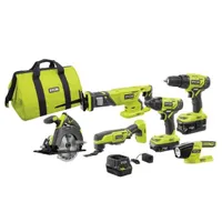 Ryobi ONE+ 6-piece combo tool kit: was $299 now $199 @Home Depot