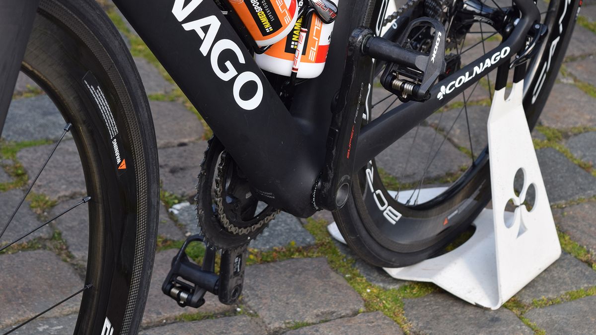 UAE Team Emirates were another team to use Stages power meters but opt for left side only