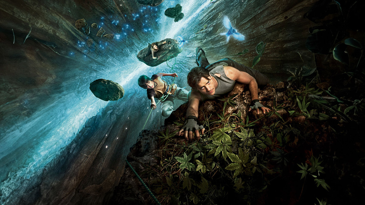 Brendan Fraser in Journey to the Center of the Earth