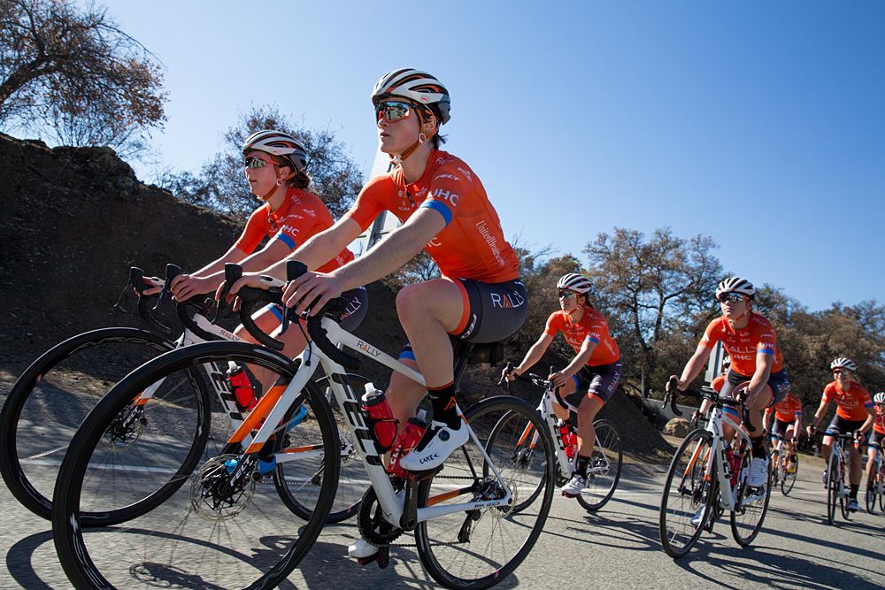 Rally UHC Cycling meet for a mini-camp in California to kick off the 2019 season