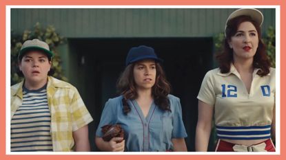 Abbi Jacobson and D’Arcy Carden in the A League of Their own reboot series
