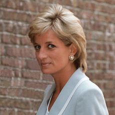 Princess Diana and Duchess Sophie with blonde bobs