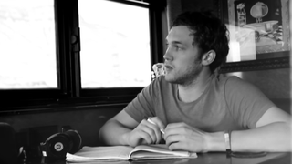 Phillip Phillips in the music video for "Home."