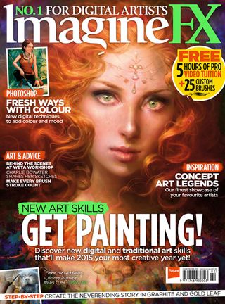 Learn new painting skills with the latest ImagineFX