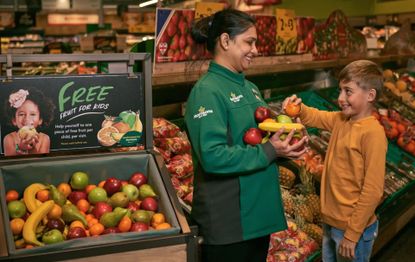 Morrisons free fruit scheme