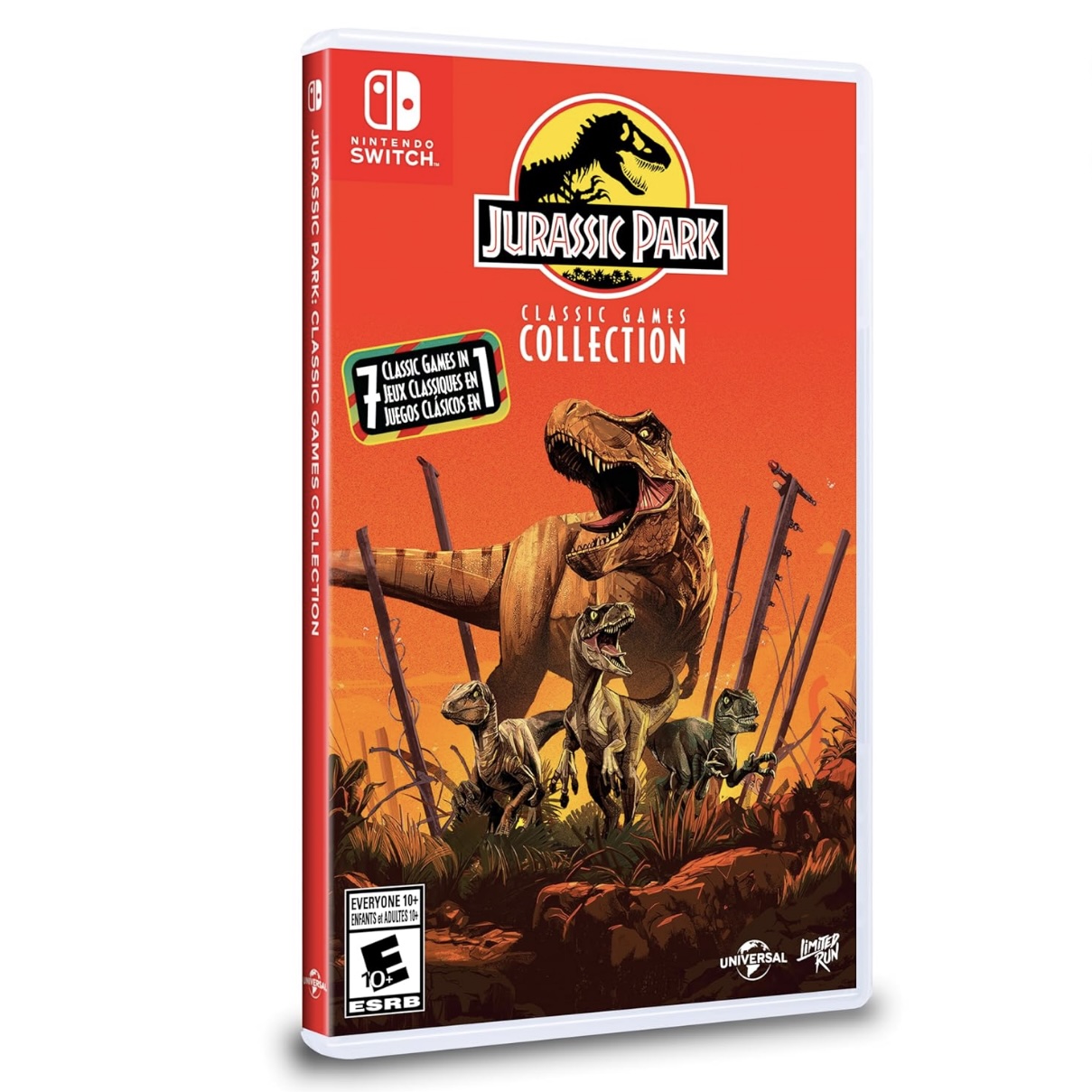 Jurassic Park Nintendo Switch collection