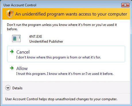 Windows uac