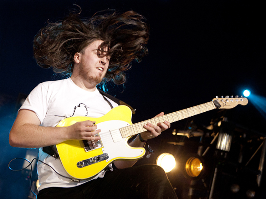 The Safety Fire guitarist Joaquin Ardiles