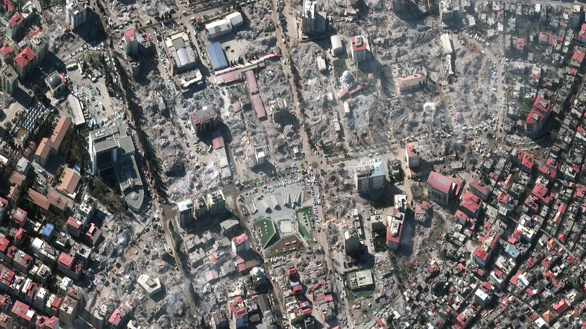 Satellite Photos Show Cracks From Turkey Earthquake Space 9409