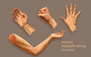 How to draw hands properly