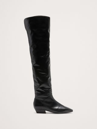 Banana Republic, Italian Leather Over-The-Knee Boot