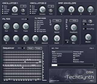 DSK music techsynth pro