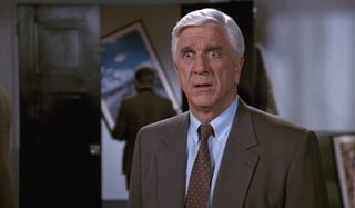 Leslie Nielsen in The Naked Gun