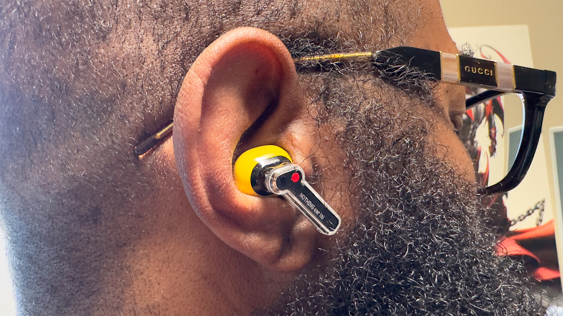 Nothing Ear (a) TWS earbuds in yellow