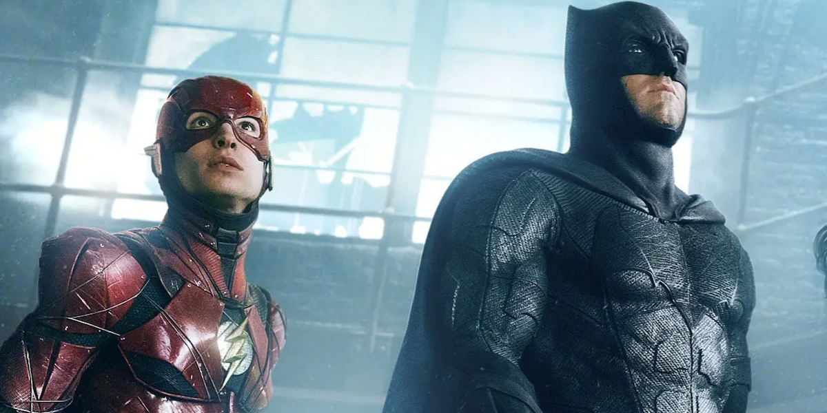 Flash and Batman in Justice League