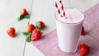 Strawberry milkshake