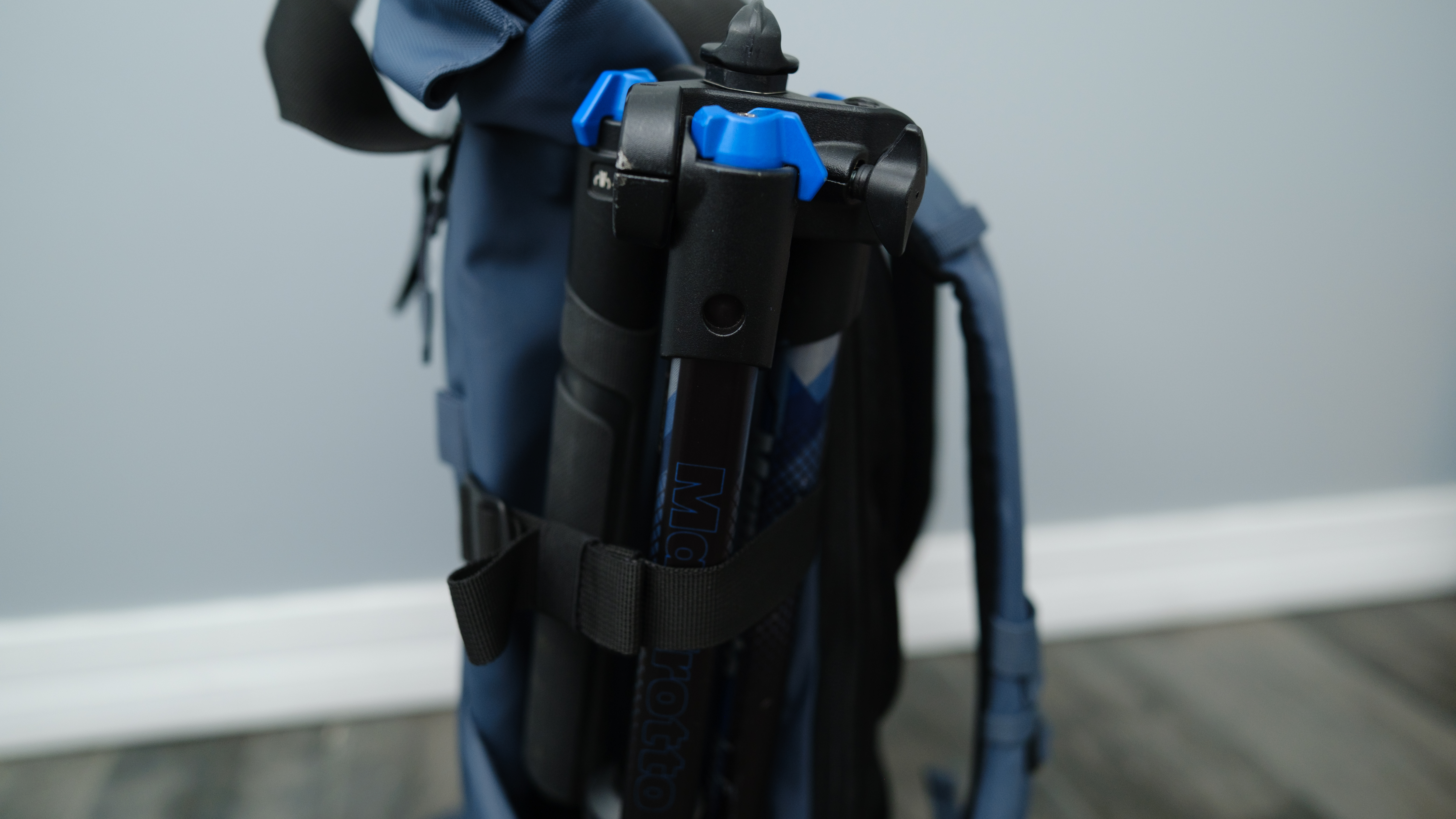The Wandrd Prvke V4 camera backpack in Aegean Blue, 21L size