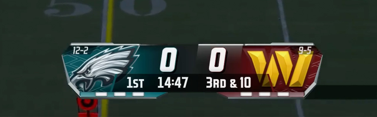 The old FOX NFL score bug.