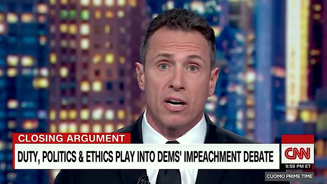 Chris Cuomo argues for impeachment