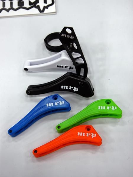 MRP offers its 1.X chain guides in a variety of different colors.