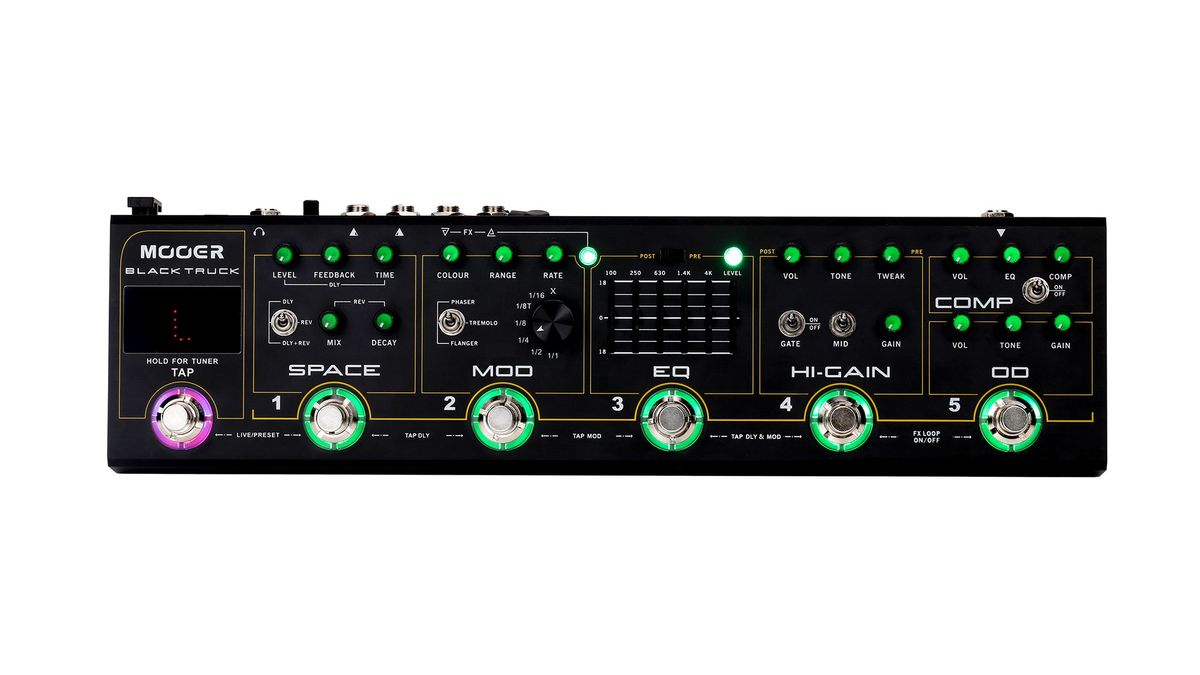 Mooer Announces New Black Truck All-in-One Pedalboard | Guitar World