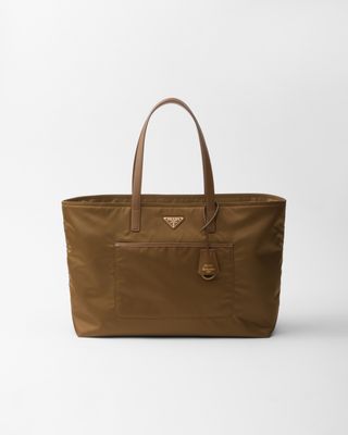 Prada Re-Edition 1978 Large Re-Nylon and Saffiano Leather Tote Bag