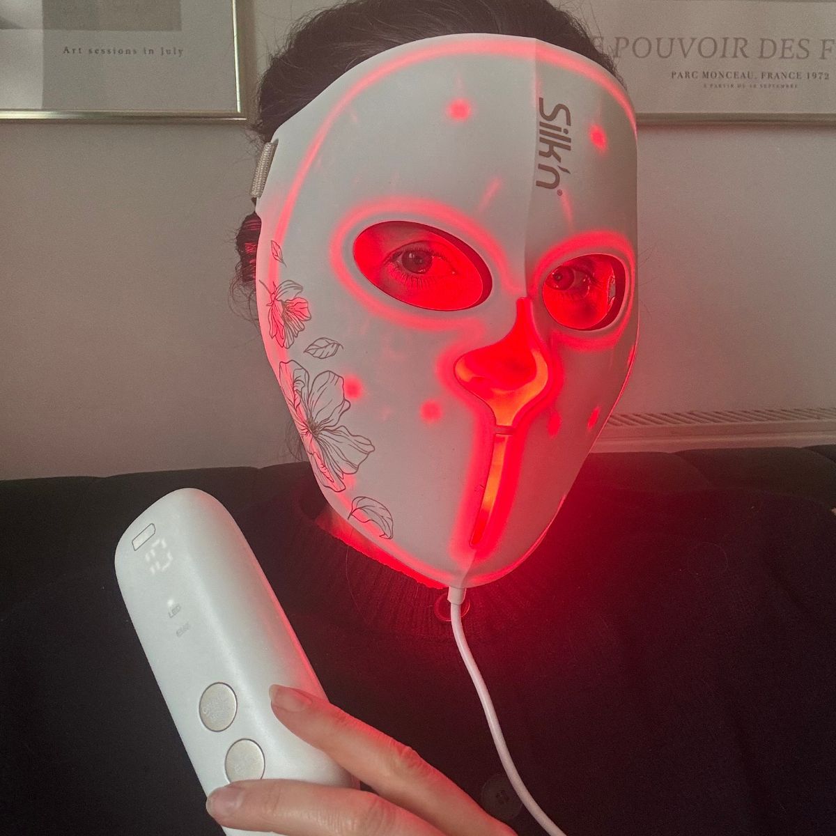 This "Facial Workout" LED Mask Promises to Sculpt and Snatch—So I Put It to the Test