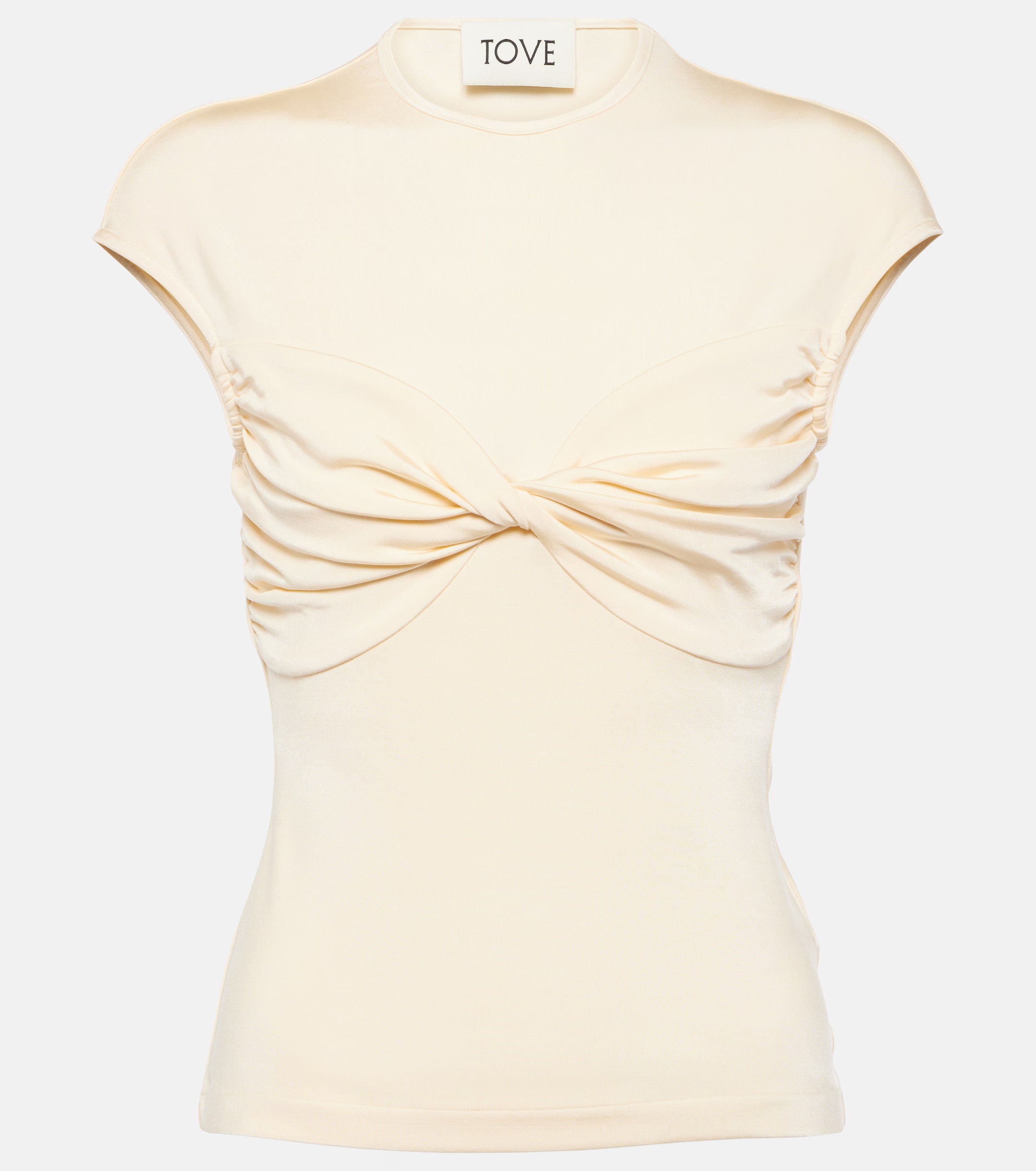 Tove, Paola Gathered Jersey Top