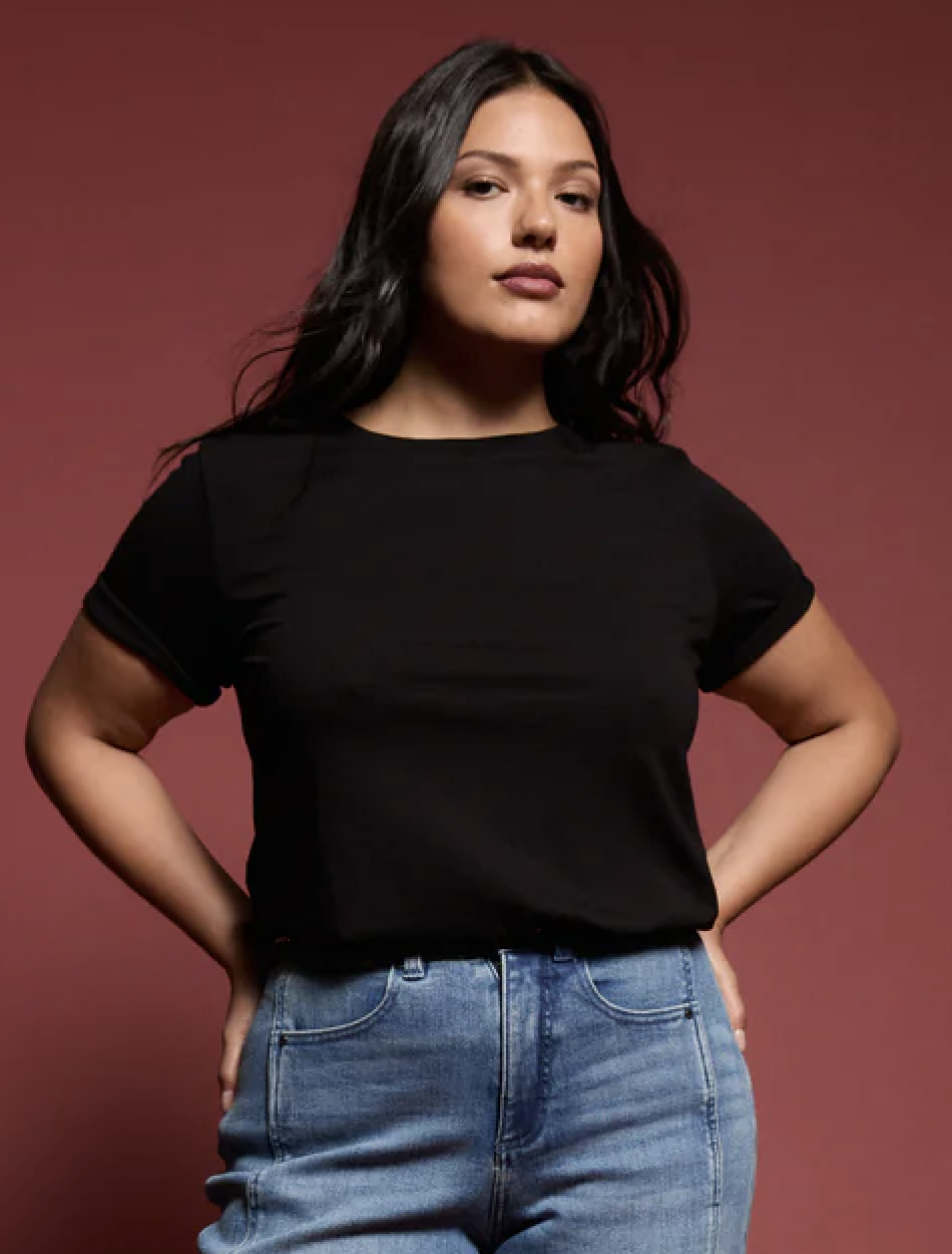 Universal Standard, Tee Rex - Black