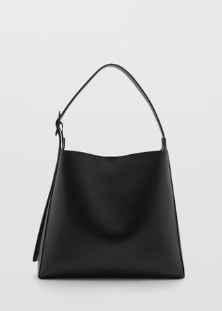 MANGO, Shopper Bag With Buckle - Women | Mango Usa