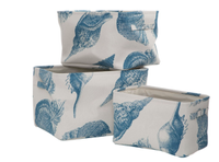 Premier Housewares Echo Set of 3 Storage Baskets - Blue/White | Was £40.99, now £25.99 | Save £15