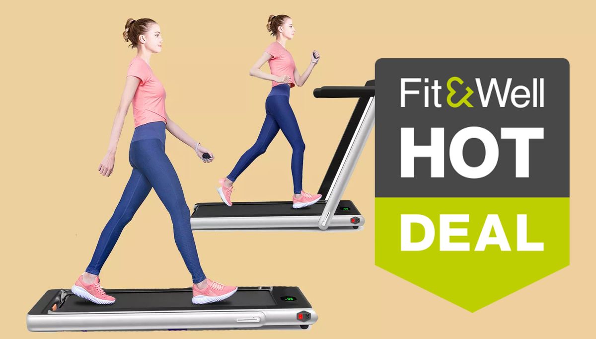 Cyber Monday space saver! Over a THIRD off this foldable treadmill from