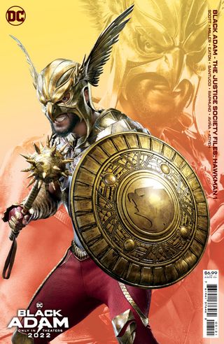 Black Adam – The Justice Society Files: Hawkman #1 photo variant cover