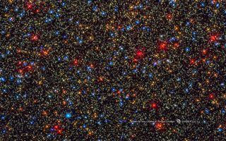 Globular Star Cluster Omega Centauri space wallpaper