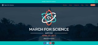 The March for Science logo