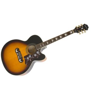 Best acoustic guitars: Epiphone J-200 EC Studio