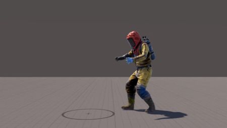 Rust developer mocap moment