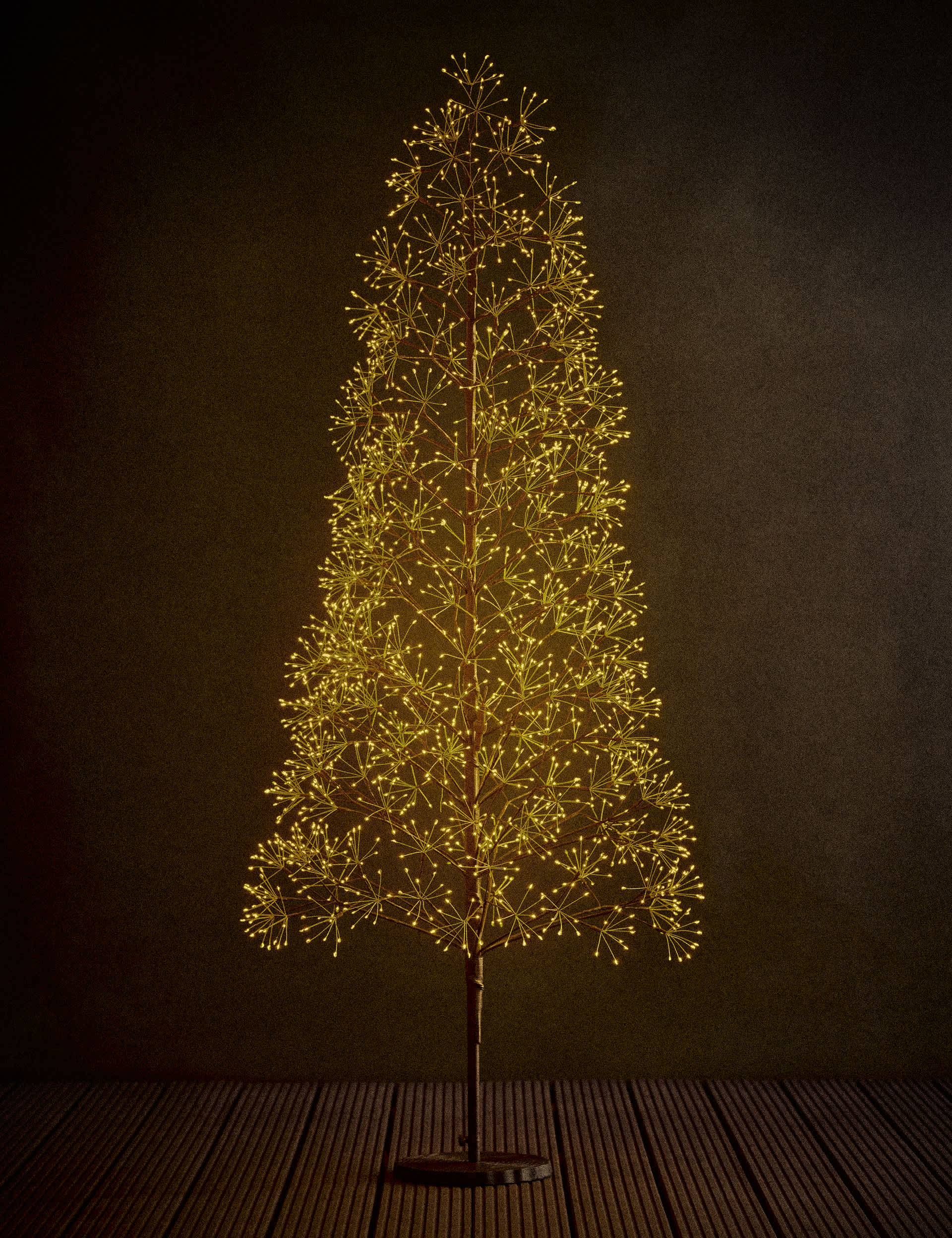 6ft Pre-Lit Abundant Cluster Christmas Tree