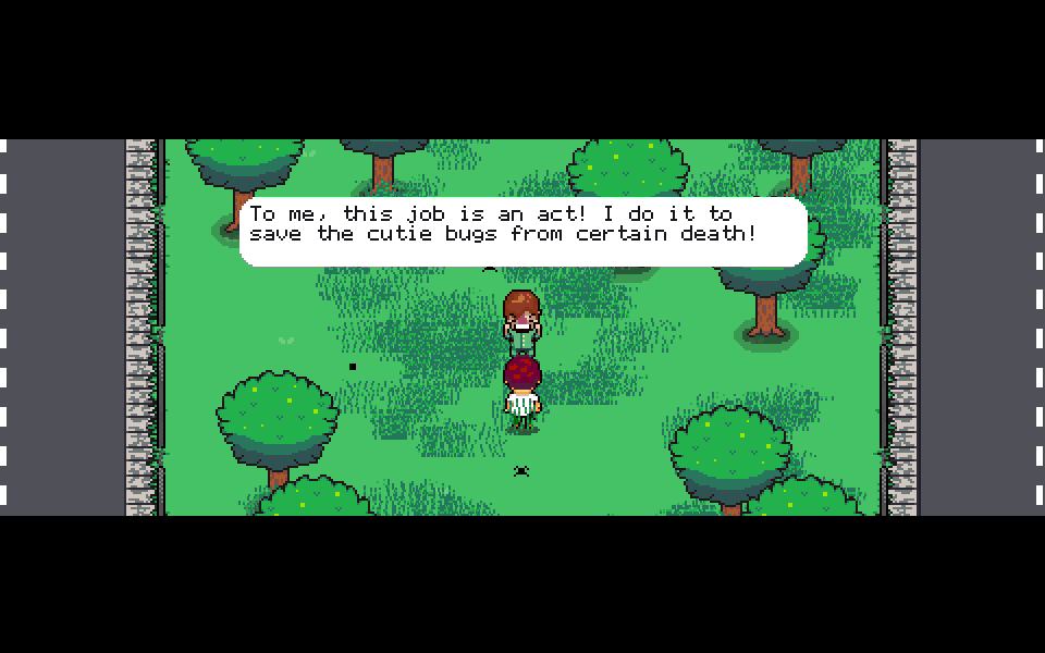 Each NPC has a personality, even if they are only in the game briefly.