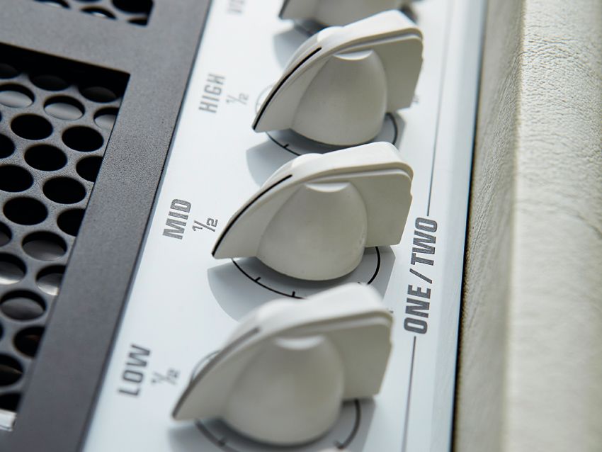 Channel one and two have shared EQ and gain controls - it's not ideal.