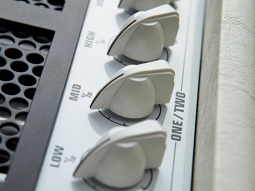 Channel one and two have shared EQ and gain controls - it's not ideal.