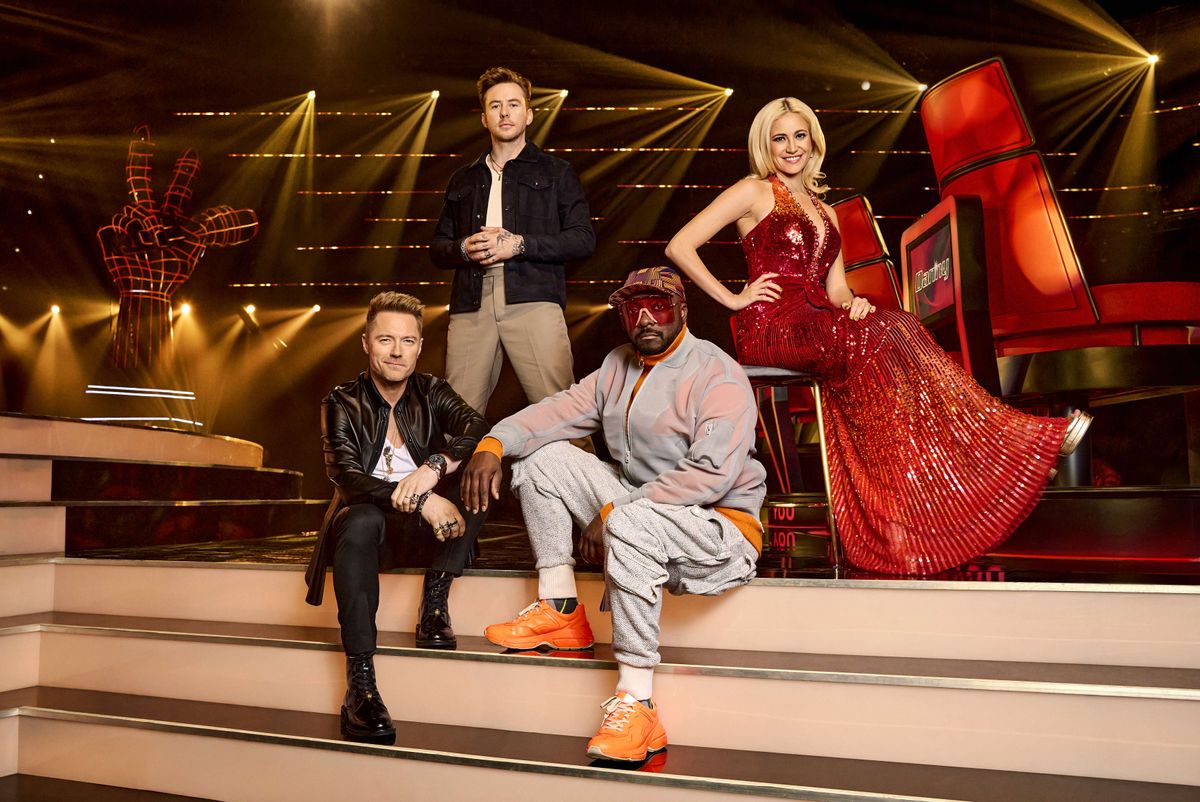 The Voice Kids 2023 coaches: Danny Jones, Pixie Lott, Ronan Keating and will.i.am