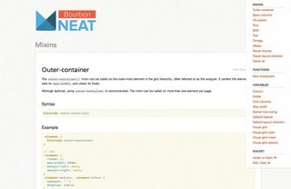 Neat's grid framework has many useful shortcuts for coding responsive layouts