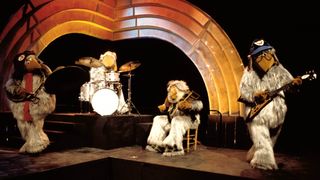 The Wombles performing